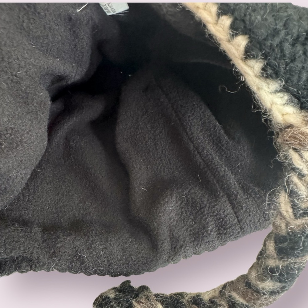 Sherpa Knits 100% Wool Fleece / Sherpa Lined Kids Winter Hat - Picture 7 of 8